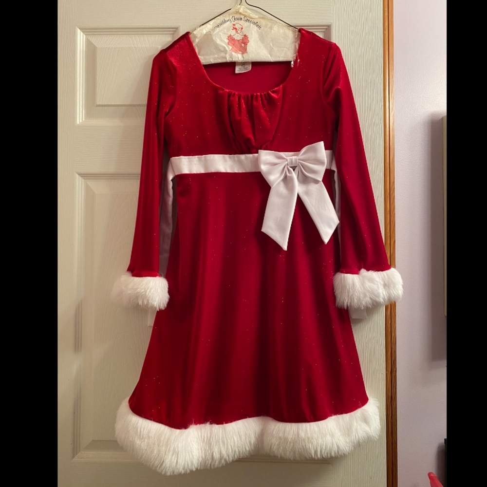 Ashley Ann Christmas Child’s Santa Dress